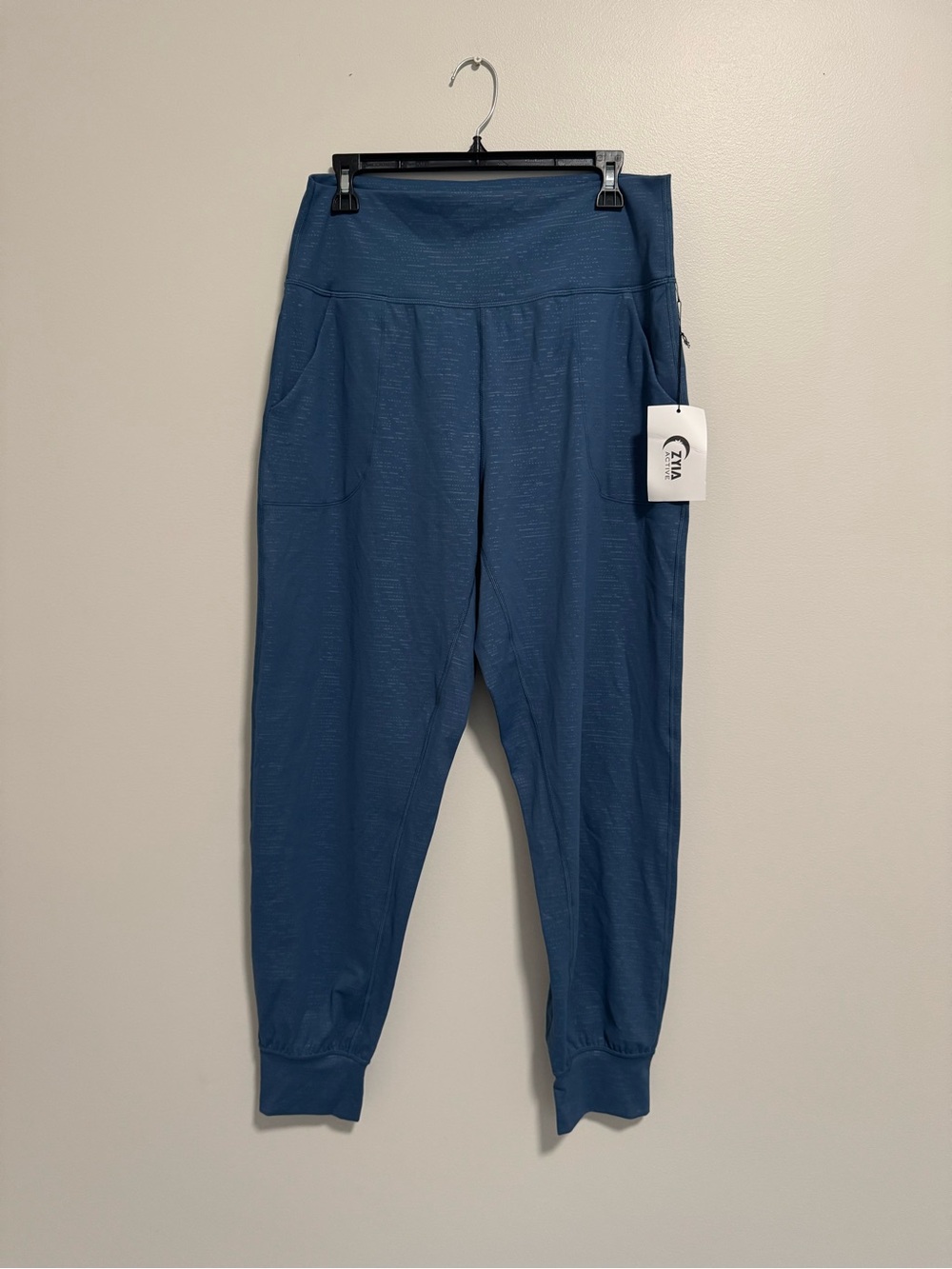 ZYIA Active Messenger Joggers XXL Bright Navy NWT